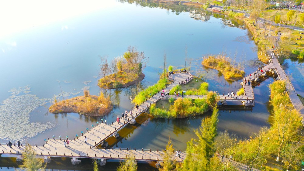 梁平区双桂湖国家湿地公园